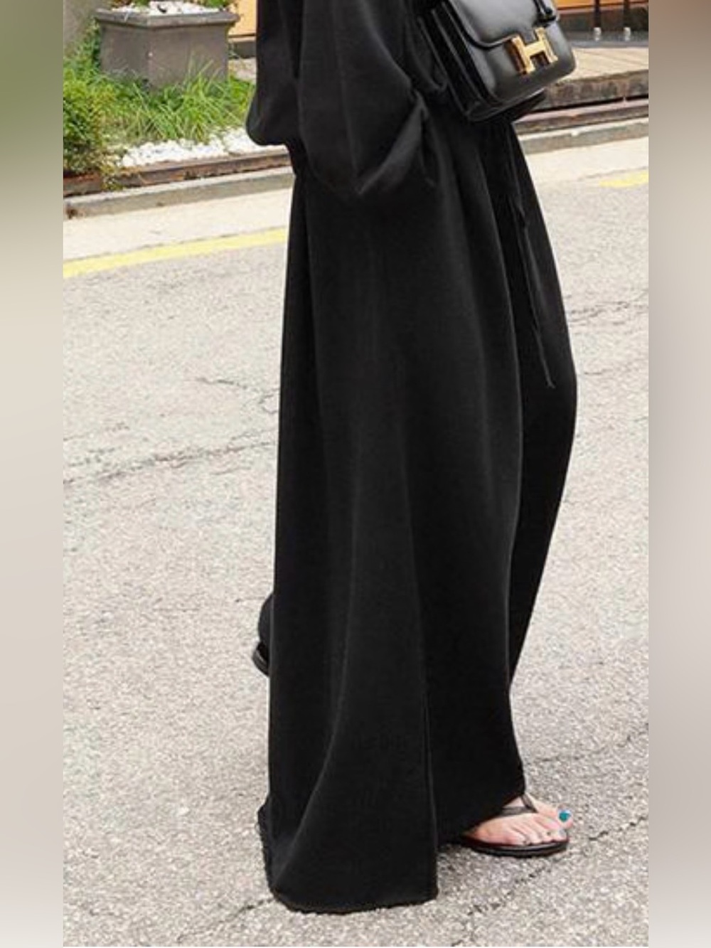 NWT OSHOPLIVE Black Wide Leg Pant Size XLarge